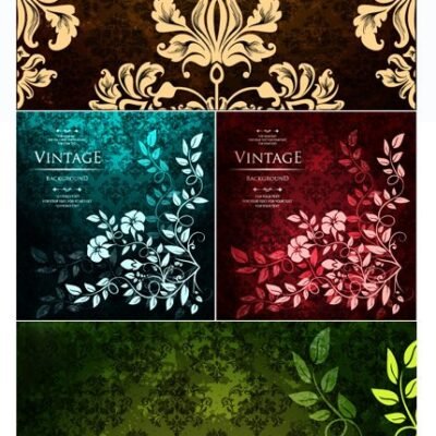 Floral Vintage Invitations