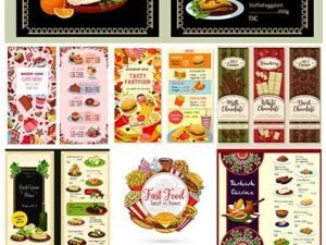 Food Restaurant Vector Menu