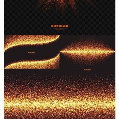 Glitter Golden Bright Shine Background
