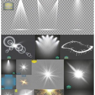 Light Effect Background Design Element