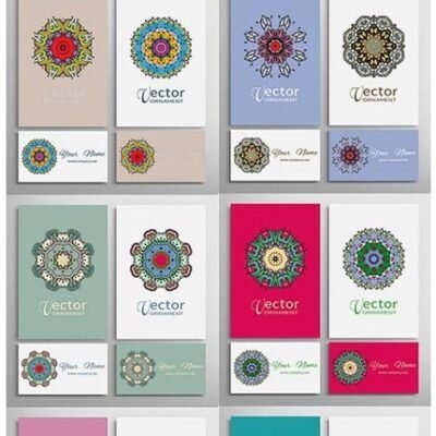 Mandala Round Ornaments Collection