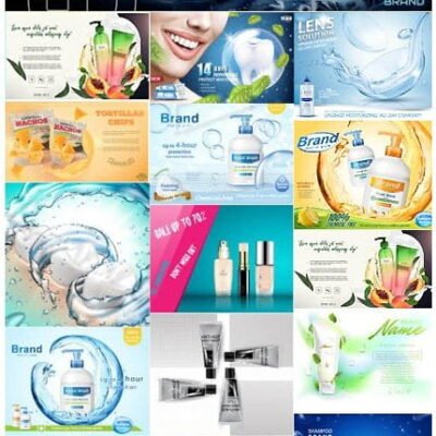 Advertising Poster Concept Vector 2017