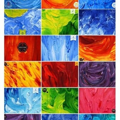 Realistic Backgrounds Painted With Oil Paint