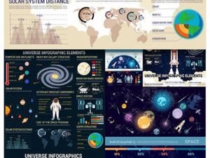 Space Vector Infographics