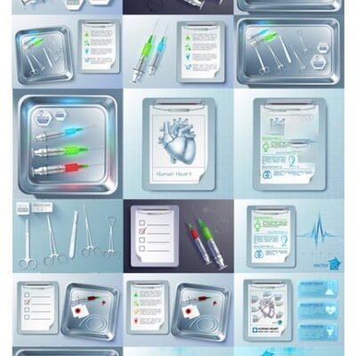 Stock Vectors Medical Background