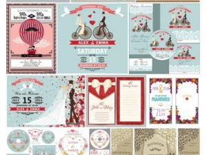 Stock Vectors Wedding Invitation