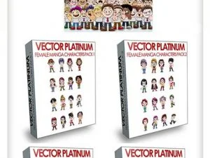 Vector Character Plarinum Bundle