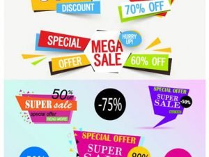 Vectors Sale Different Elements