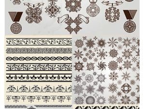 Vintage Design Elements Vector