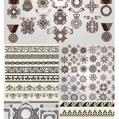 Vintage Design Elements Vector