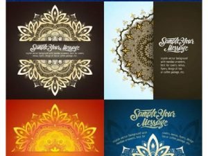 Vintage Eastern Decorative Backgrounds