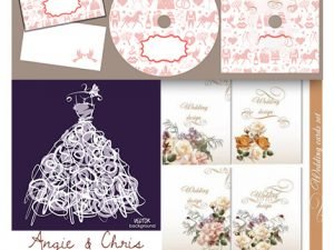 Vintage Wedding Invitations Cards