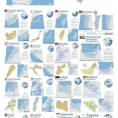 World Maps And Infographics