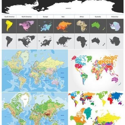 World Maps Vector