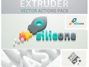 3D Extruder Vector Actions Pack