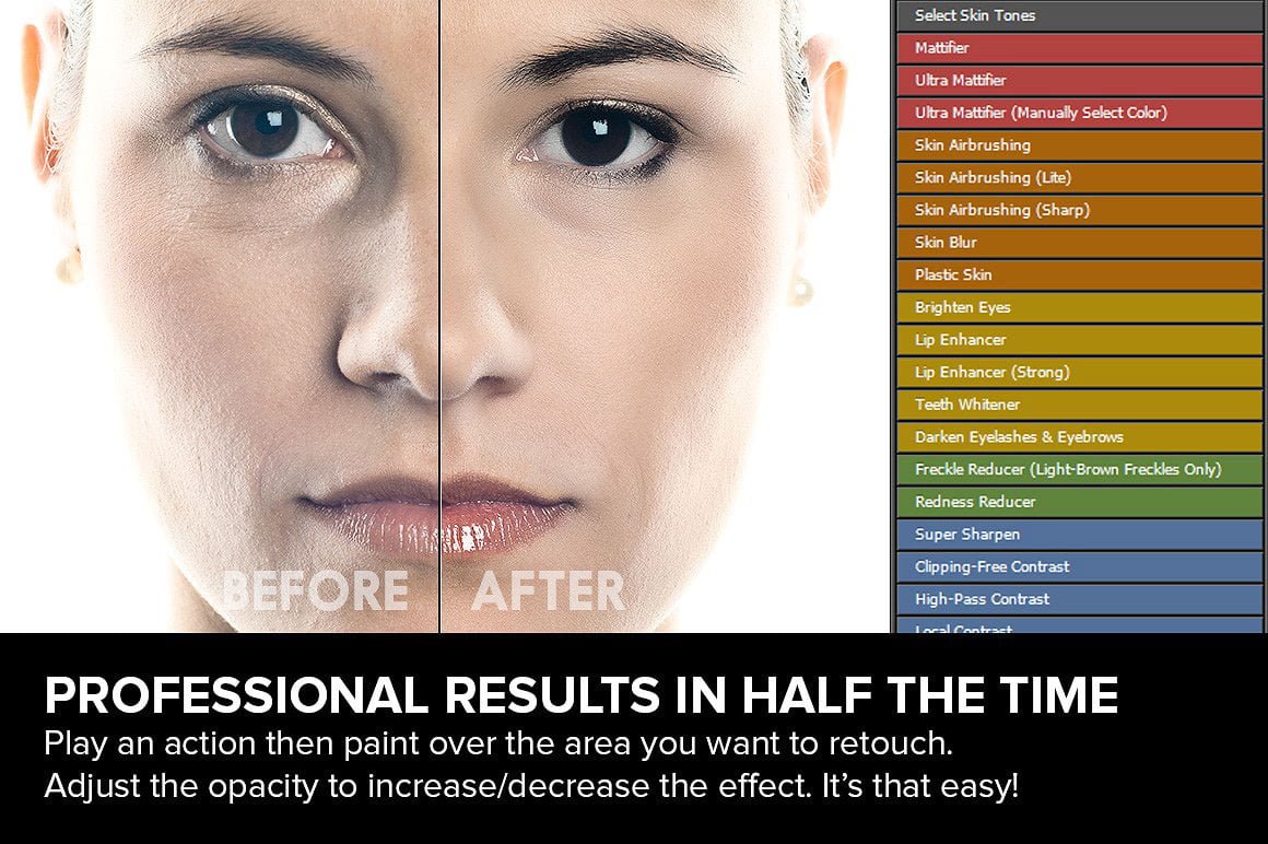 SKIN RETOUCHING ACTIONS.2