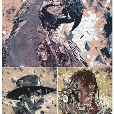 Abstract Portrait Photoshop Action