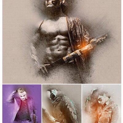 Abstracto Photoshop Action