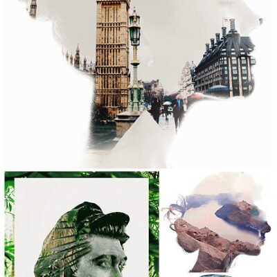 Animated Double Exposure Action