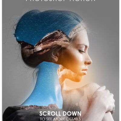 Animated Double Exposure Photoshop Action