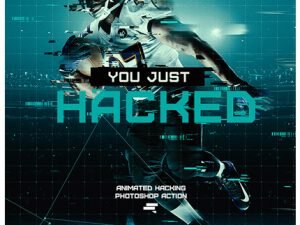 Animated Hacking Photoshop Action