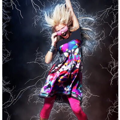 Animated Lightning Photoshop Action