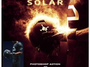 Animated Solar Effect Photoshop Action