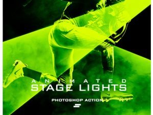 Animated Stage Lights Photoshop Action