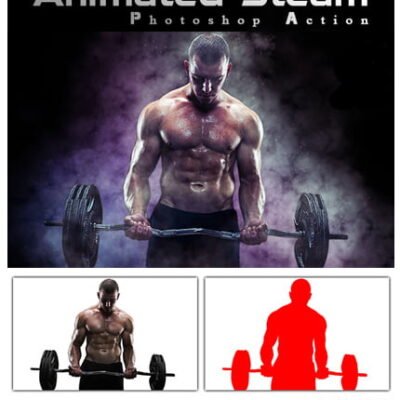 Animated Steam Photoshop Action