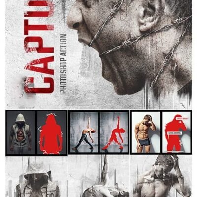 Captured Photoshop Action