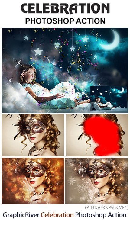 celebration.photoshop.action Celebration Photoshop Action