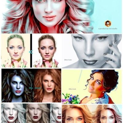 CM Glamour Retouching Action