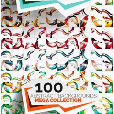 CM Mega Set Of 200 Wave Backgrounds