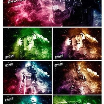 CM Space Photoshop Action