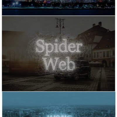 CM Spider Webs Text Effect