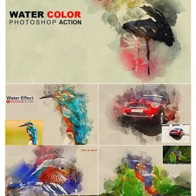 CM Water Color Photoshop Action