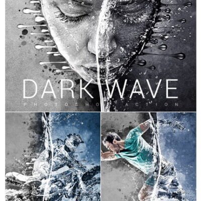 Dark Wave Photoshop Action