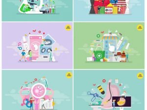 Different Concepts Of Vector Design Elements 02