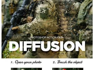 Diffusion Photoshop Action CS3