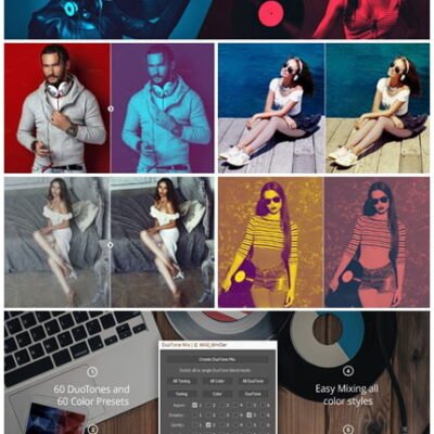 DuoTone Mix Photoshop Panel