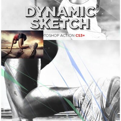 Dynamic Sketch Photoshop Action