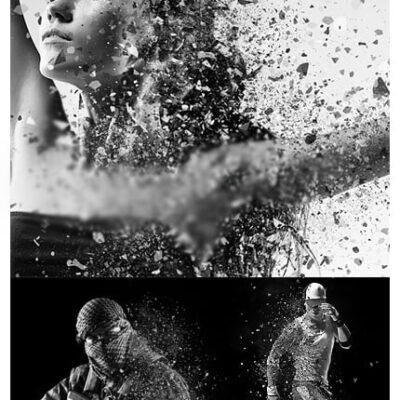 Eruption Photoshop Action