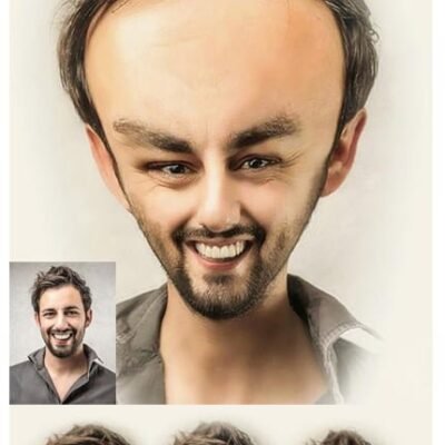 Funny Portrait Caricature Action