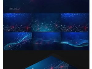 Futuristic Abstract Background Collection