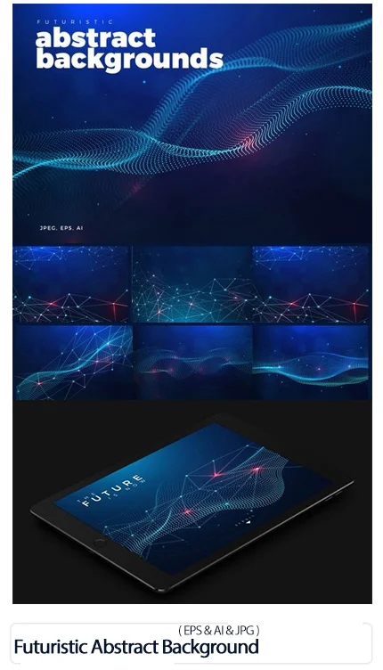 Futuristic Abstract Background Collection