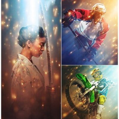 Glory Photoshop Action