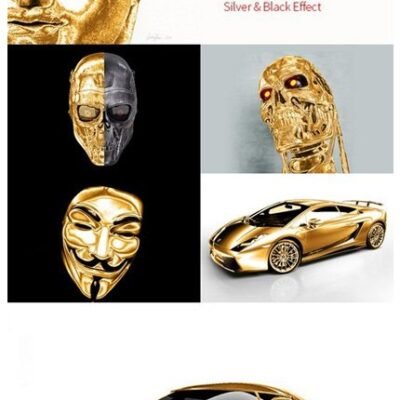 Gold Effect Photoshop Action