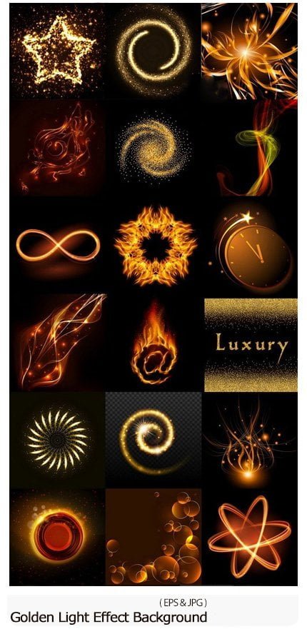 golden.light.effect Golden Light Effect Background