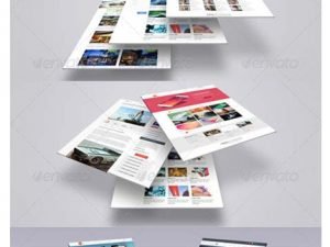 Graphicriver 3D Web Page Presentation psd