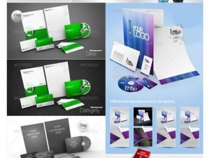 GraphicRiver Corporate Identity And Stationary MockUp Bundle psd